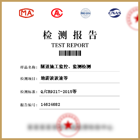 隧道施工監(jiān)控、監(jiān)測檢測